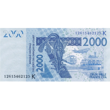 P716Kl Senegal - 2000 Francs Year 2012